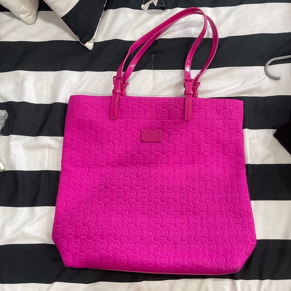 Michael Kors hot pink bag